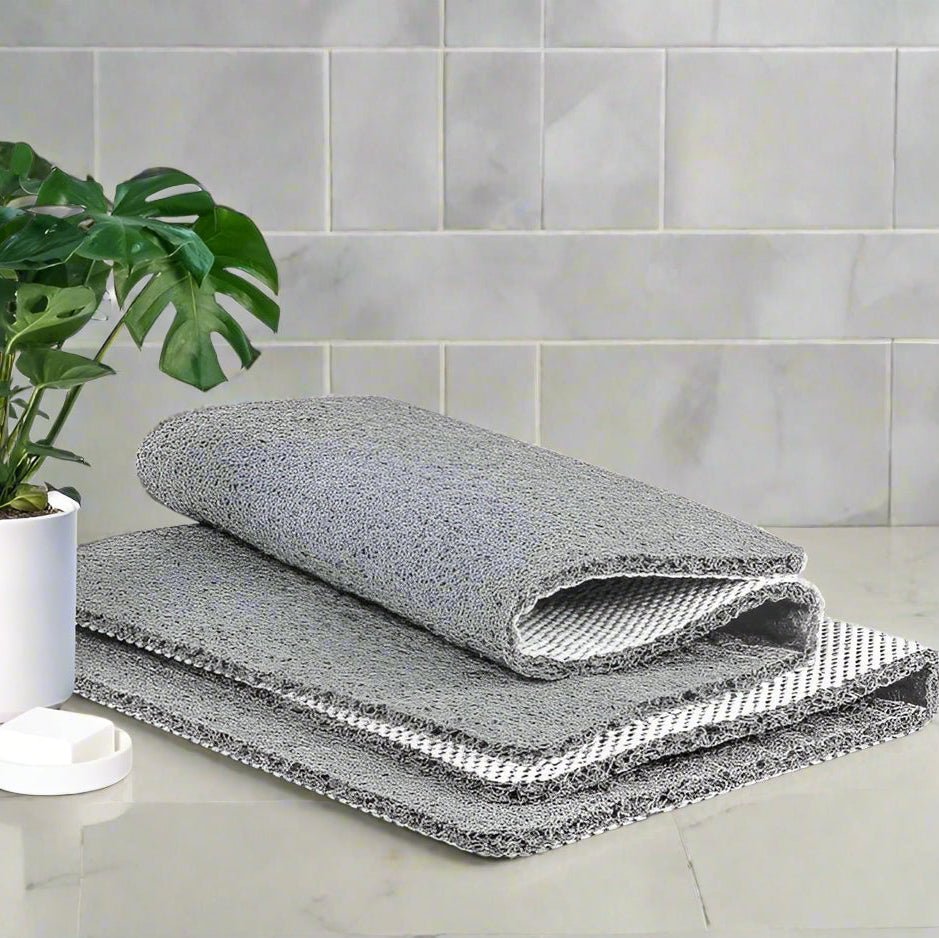 حصيرة دش FloorSafe مقاومة للعفن، ناعمة وسريعة الجفاف للراحة