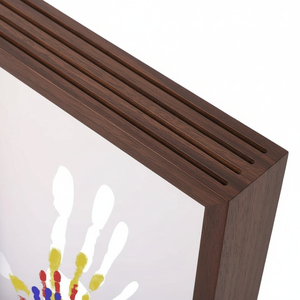 Keepsake Baby Frame With Soft Non-Toxic Clay For Handprints