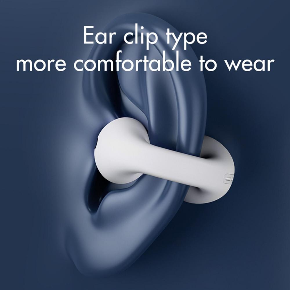 Draadloze open-ear oordopjes met botgeleidingstechnologie