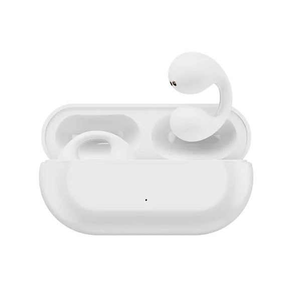 Draadloze open-ear oordopjes met botgeleidingstechnologie