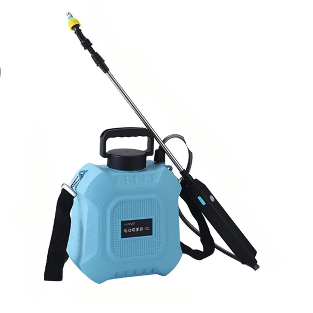 Bomba de Pulverização Portátil Hydropro 5L com Bocal Ajustável e Recarga USB