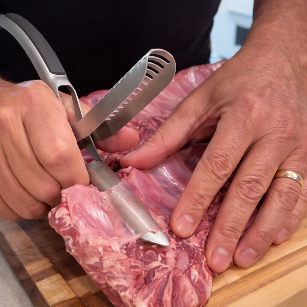 Riblift Rib Membranfjerner til Nem og Præcis Ribforberedelse