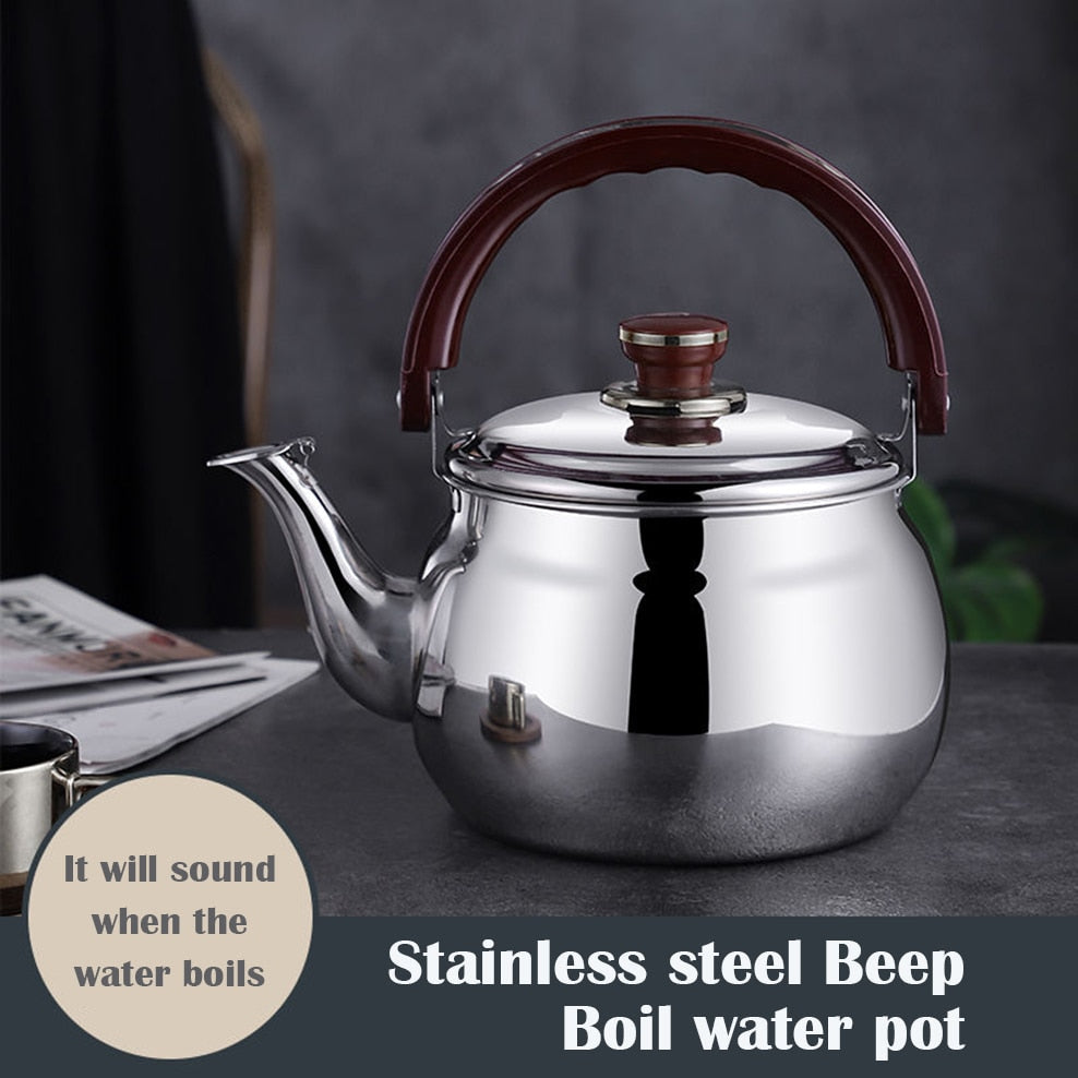 Hervidor Silbante Heatwave de Acero Inoxidable para Cocina