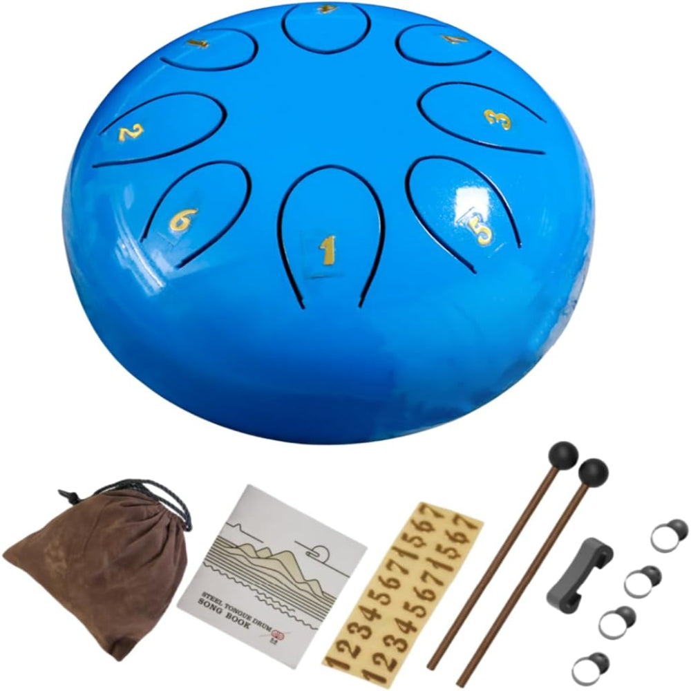 Handpan-tonguedrum til beroligende musik og mindfulness