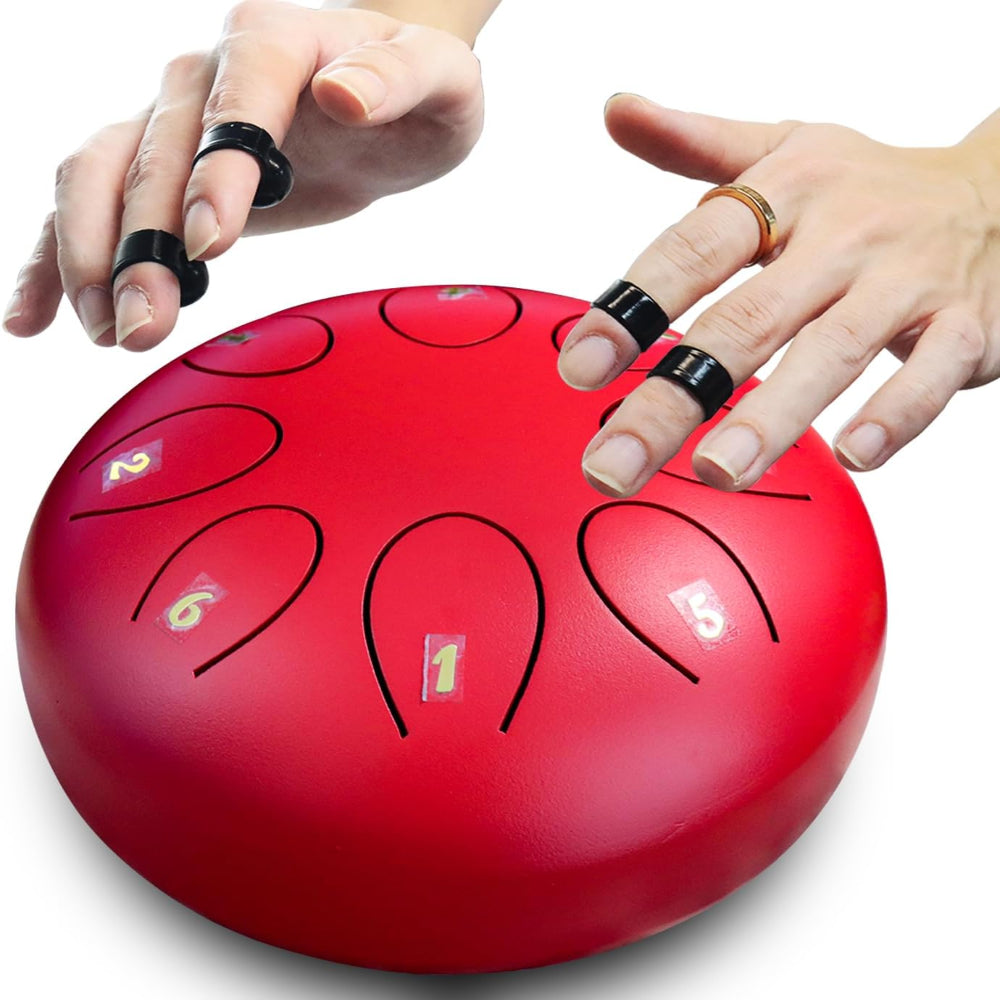 Handpan-tonguedrum til beroligende musik og mindfulness