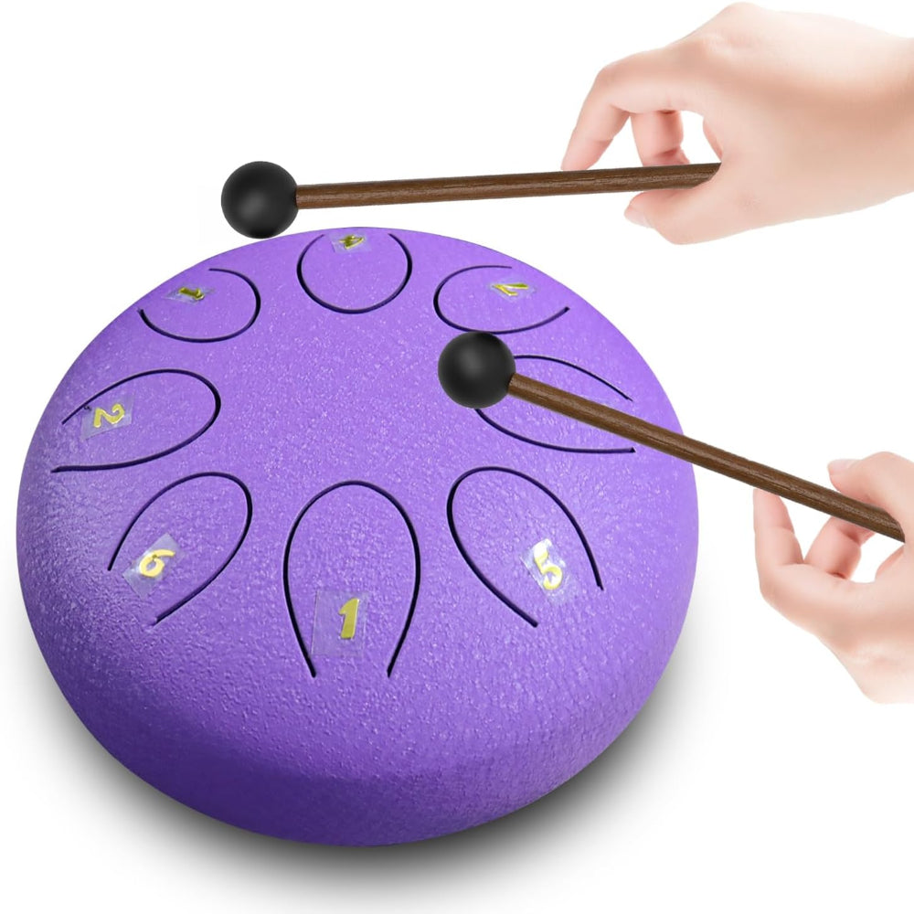 Handpan-tonguedrum til beroligende musik og mindfulness