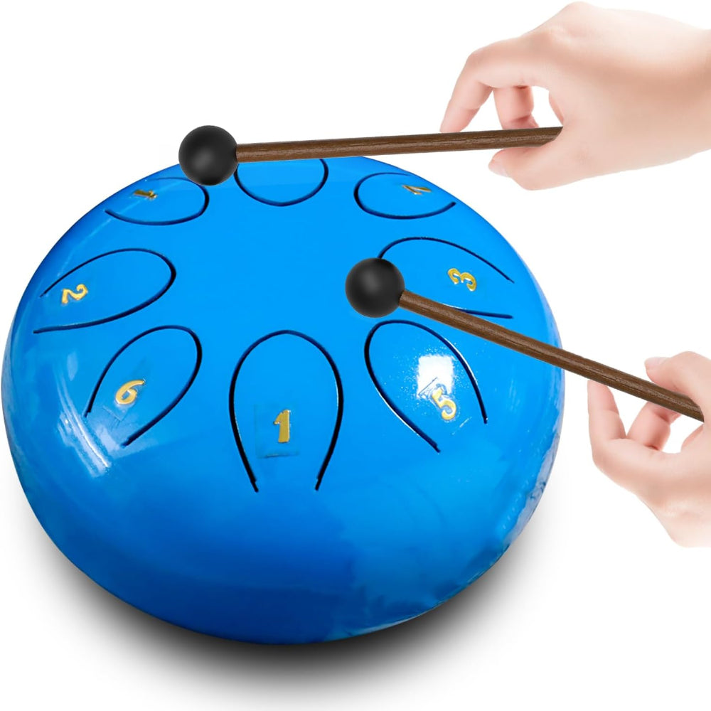 Handpan-tonguedrum til beroligende musik og mindfulness