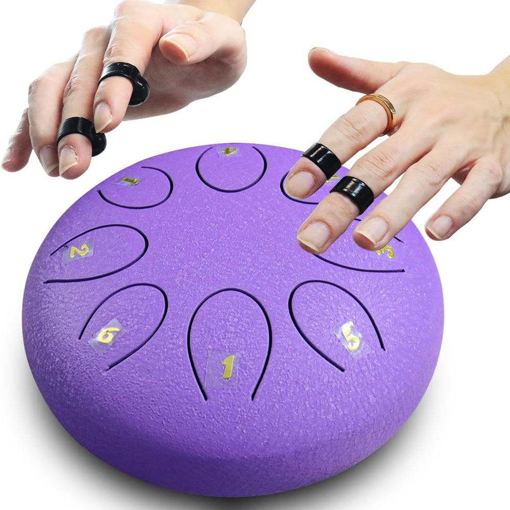 Handpan-tonguedrum til beroligende musik og mindfulness