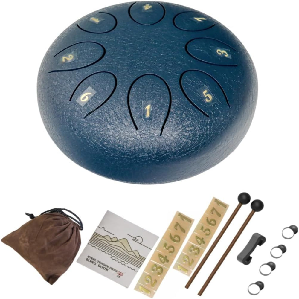 Handpan-tonguedrum til beroligende musik og mindfulness
