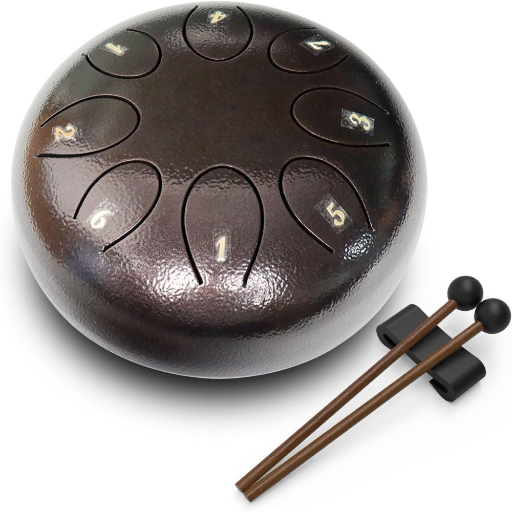 Handpan-tonguedrum til beroligende musik og mindfulness