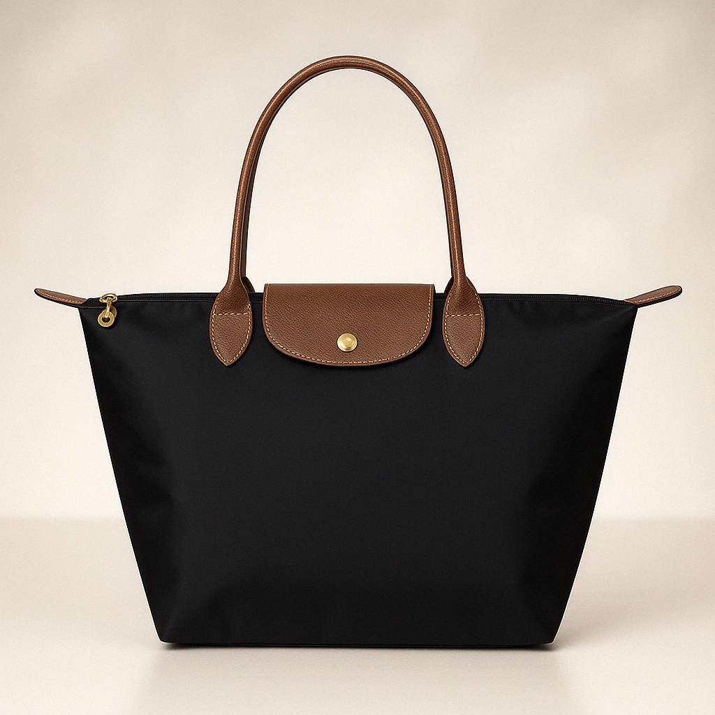 Sturdy Waterproof Tote For Everyday Use With Oxford Trim
