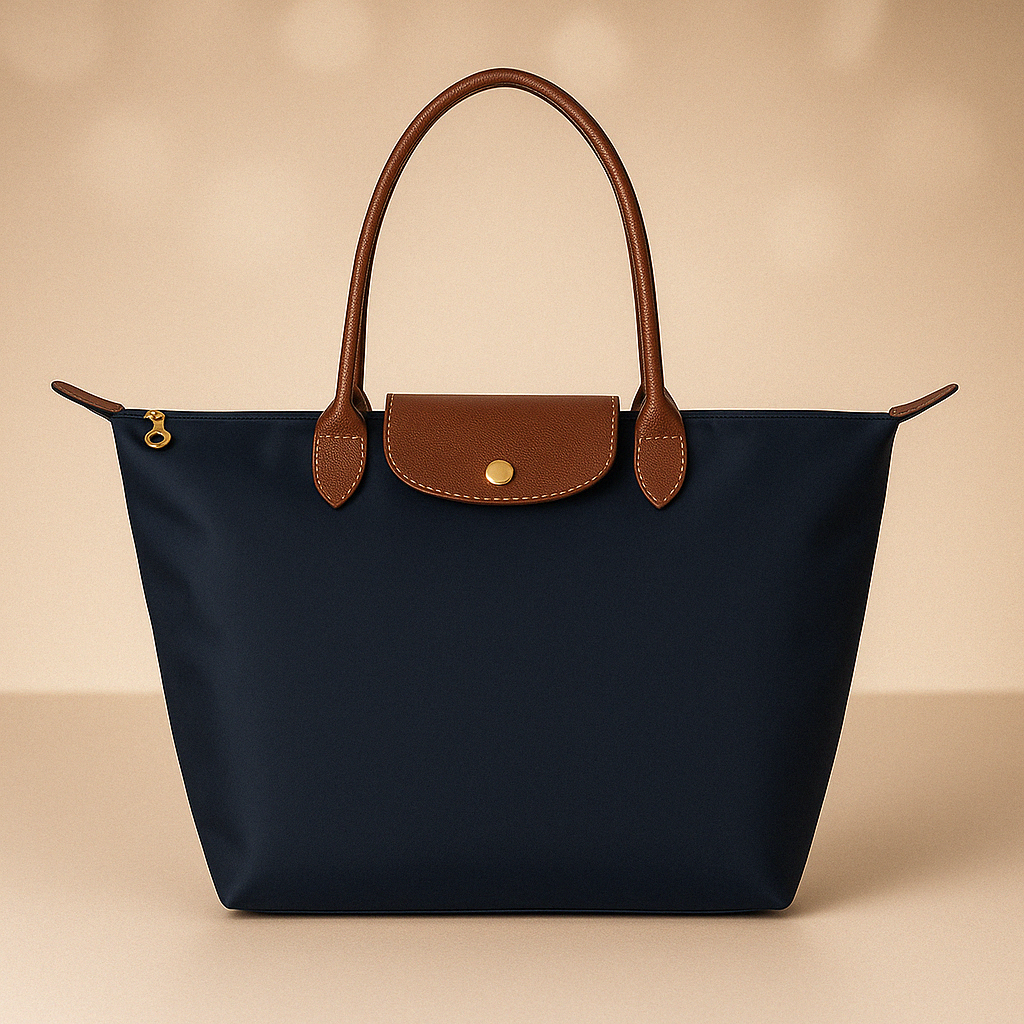 Sturdy Waterproof Tote For Everyday Use With Oxford Trim