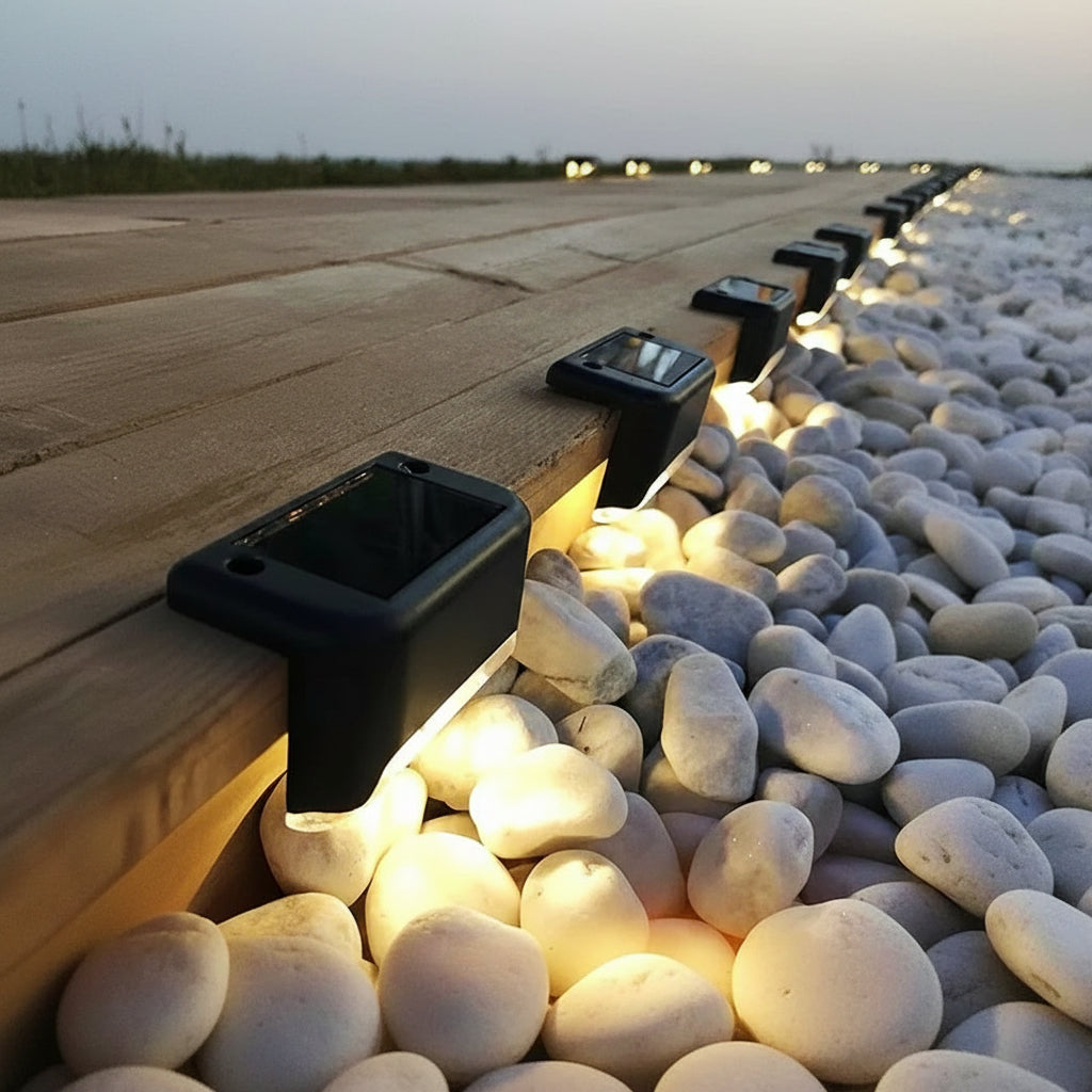 Luzes Solares para Caminho Glowway, Instalação Fácil, Iluminação Exterior Durável