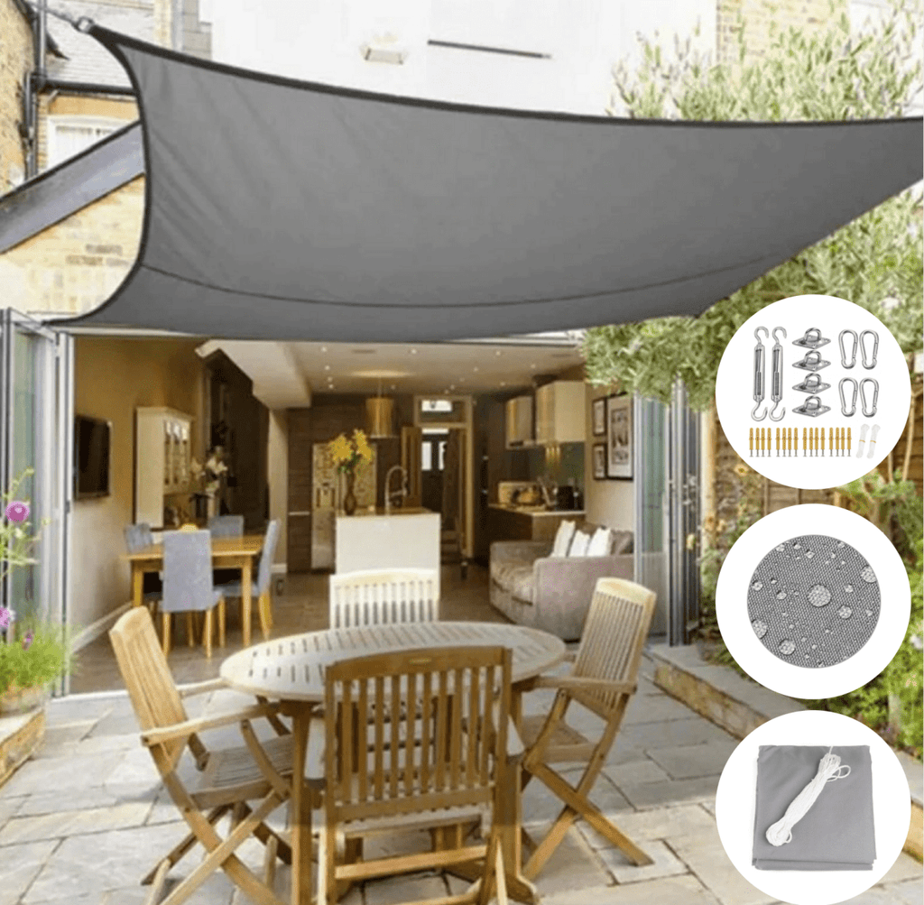 Solarshield Retractable Canopy With Uv Protection For Outdoor Spaces