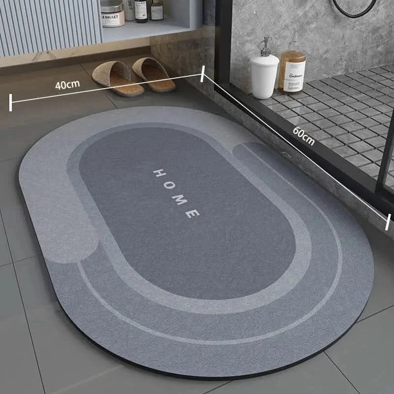 EverGuard Antislip Superabsorberende Badmat 40x60 Cm Voor Badkamers