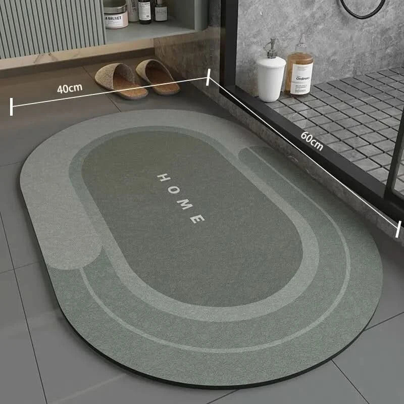 EverGuard Antislip Superabsorberende Badmat 40x60 Cm Voor Badkamers