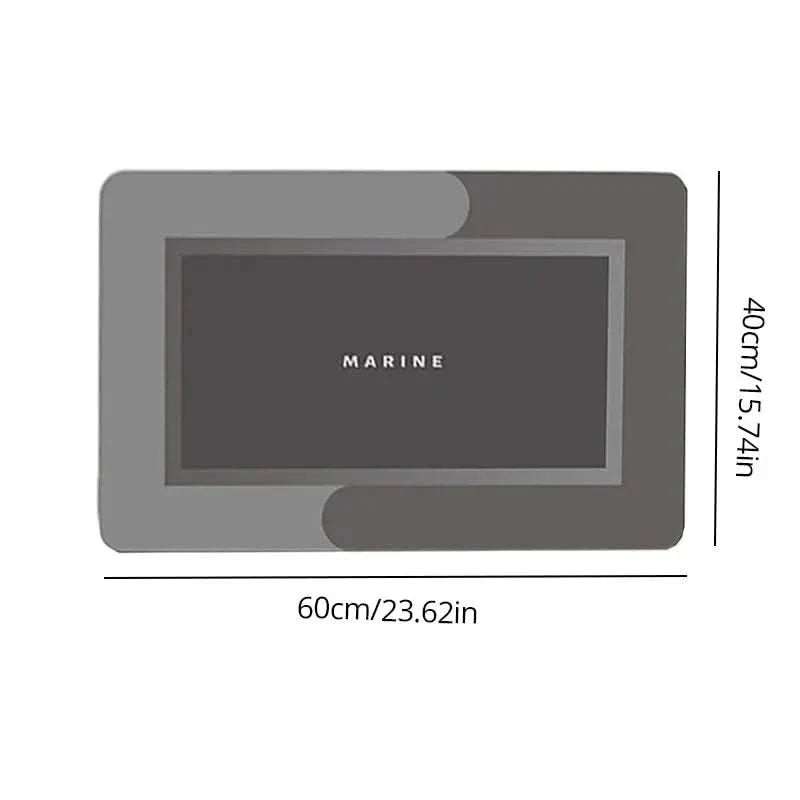 EverGuard Antislip Superabsorberende Badmat 40x60 Cm Voor Badkamers