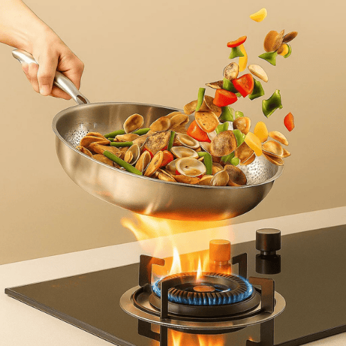 NexaForge Pan 2.0 Titanium Pan Scratch-Resistant Surface