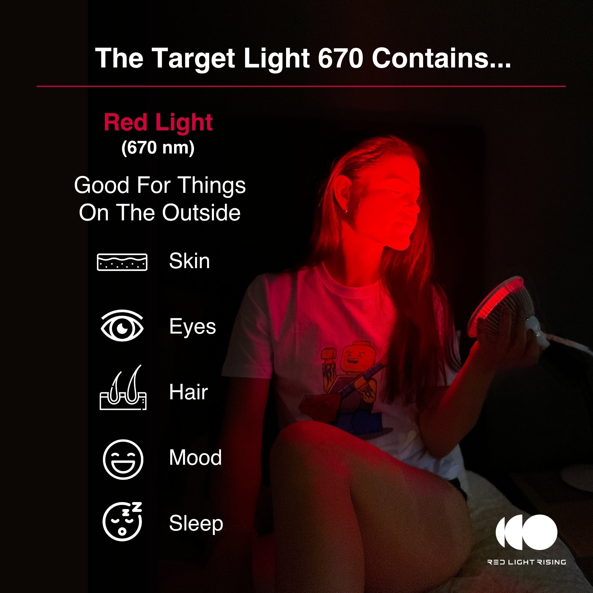 Target Light Pro 670nm Compact Red Light Device For Home Use