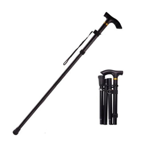 عصا المشي القابلة للطي التلسكوبية AeroGrip للثبات الخفيف والسفر
