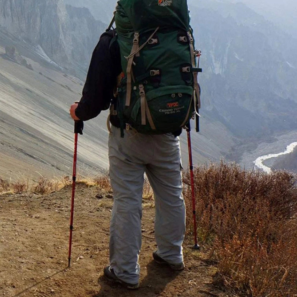 SummitStride Ultralight Adjustable Trekking Poles For Long Trails