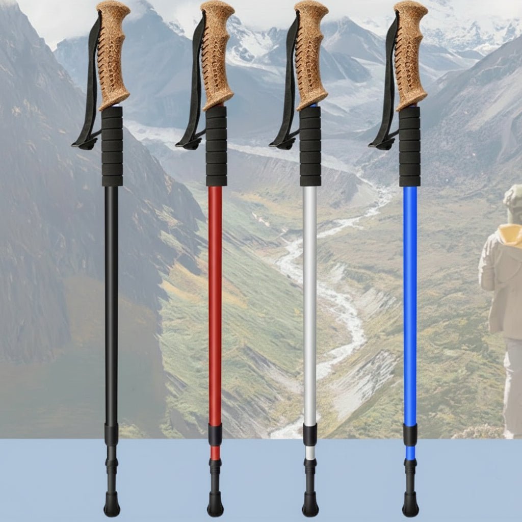 SummitStride Ultralight Adjustable Trekking Poles For Long Trails