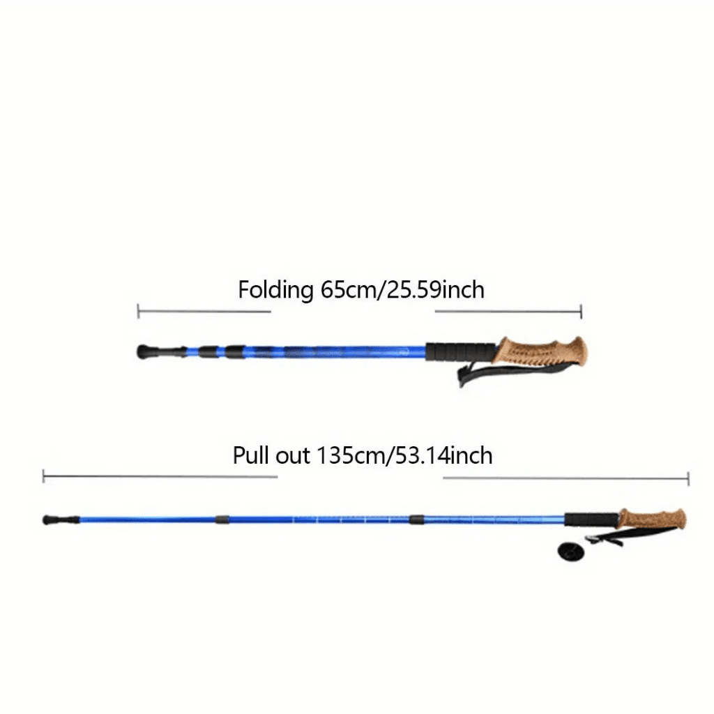 SummitStride Ultralight Adjustable Trekking Poles For Long Trails