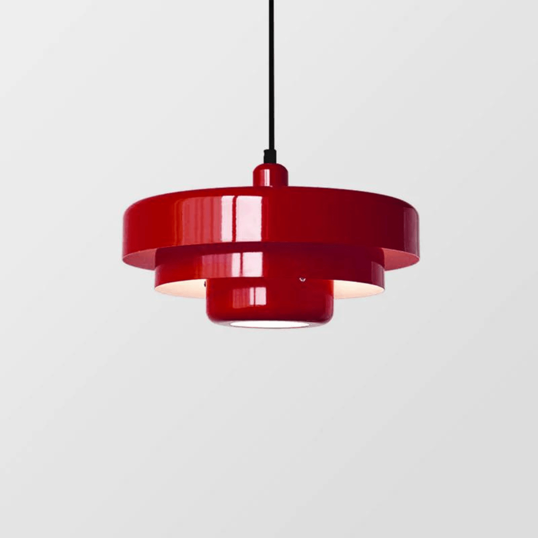 Tricolora Pendant Light With Three Tiers In Soft Macaron Hues