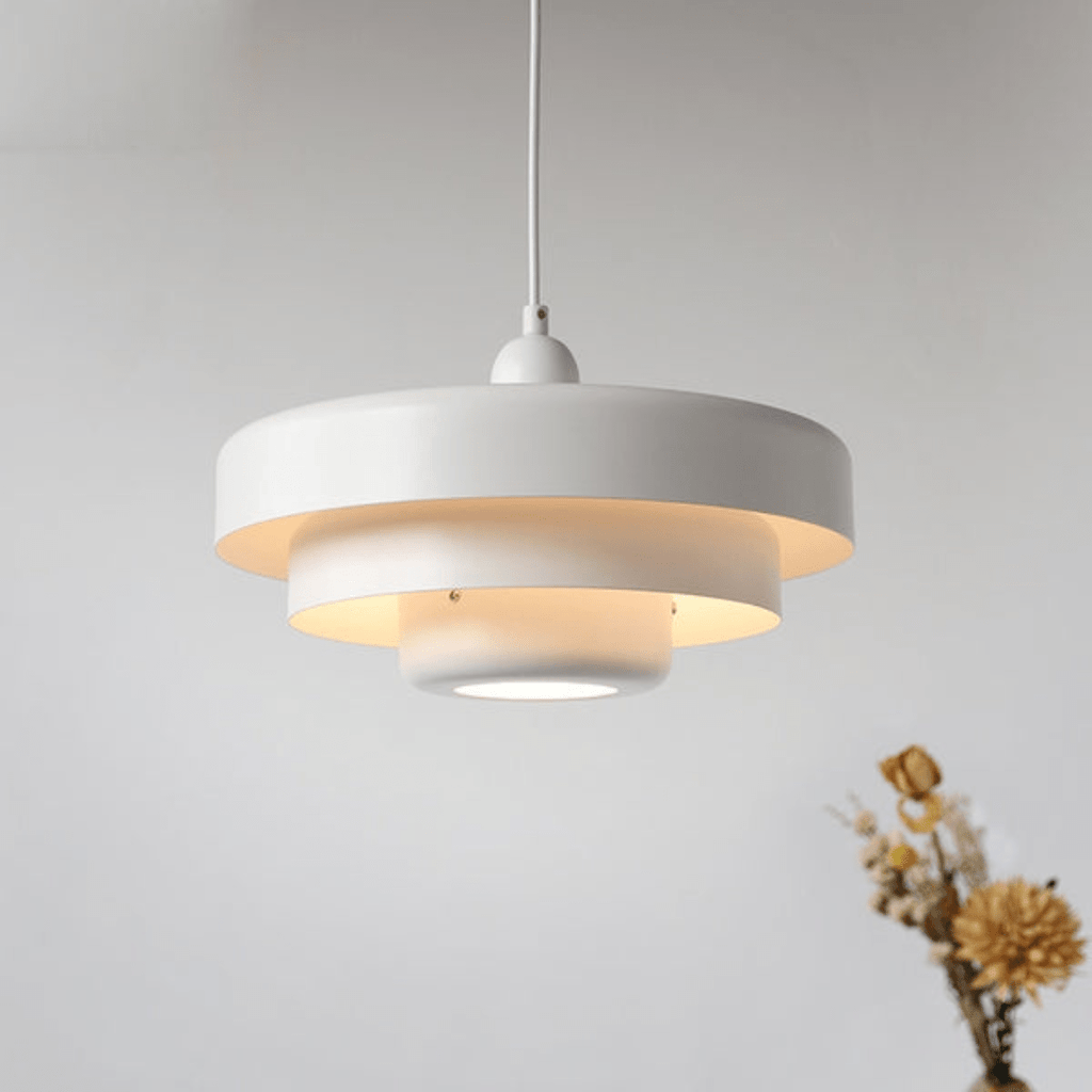 Tricolora Pendant Light With Three Tiers In Soft Macaron Hues