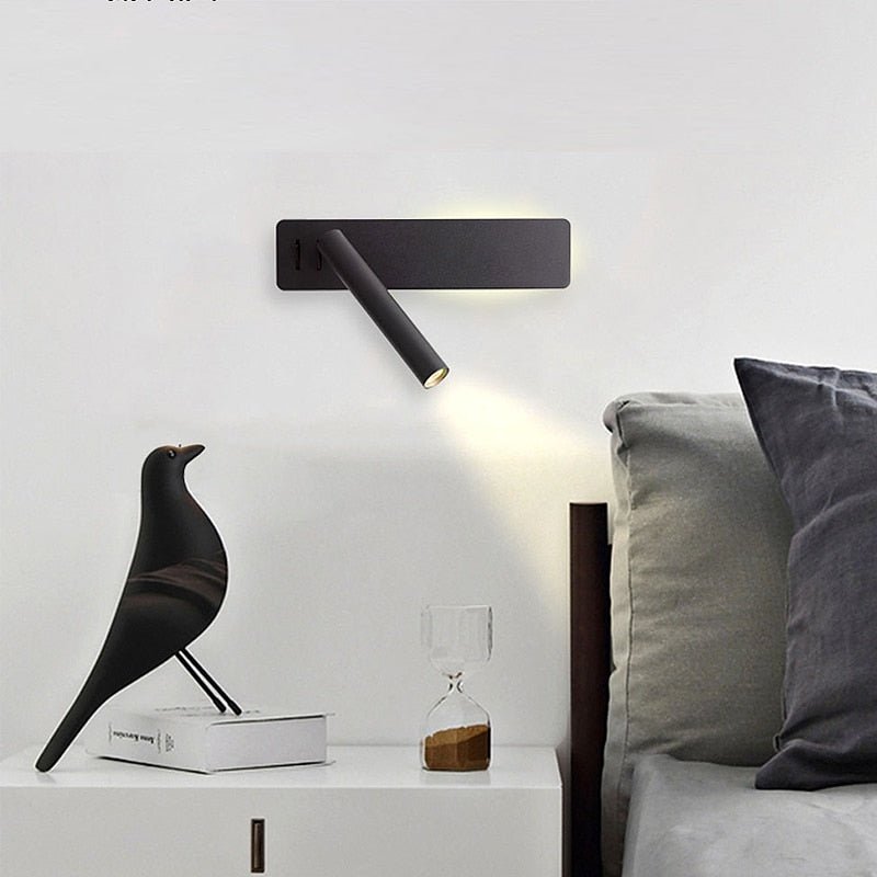 Rota Lux Rotatable Led Bedside Lamp With Adjustable Brightness