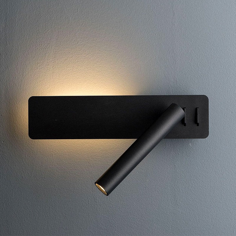 Lumiswivel Rotating Led Bed Lamp For Flexible Night Lighting
