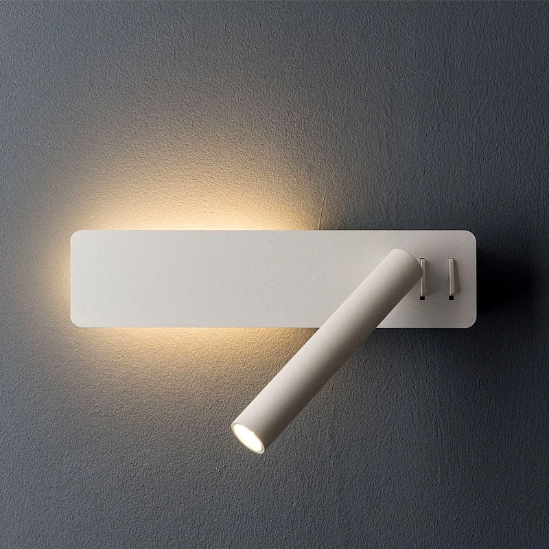 Rota Lux Rotatable Led Bedside Lamp With Adjustable Brightness
