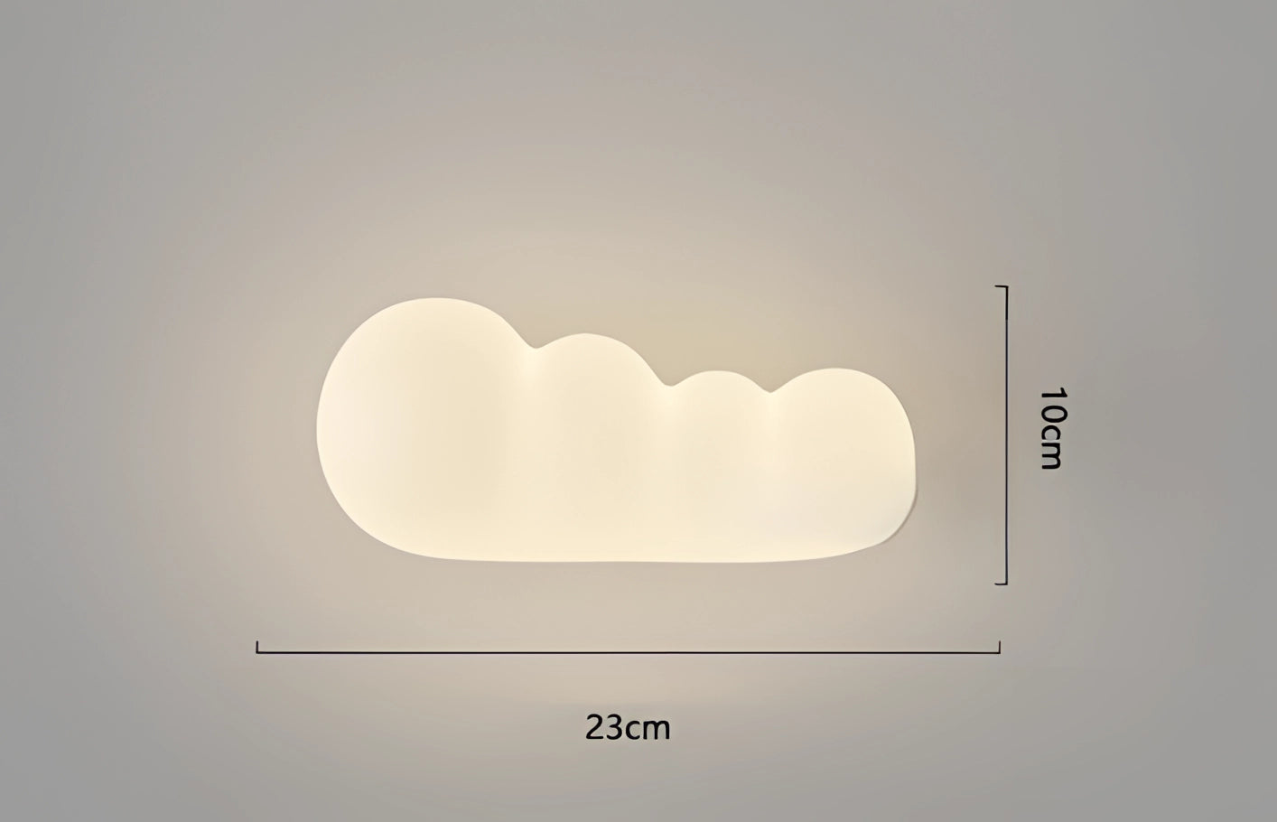 Cirrus Cloud Nursery Wall Light Dimmable LED Decor