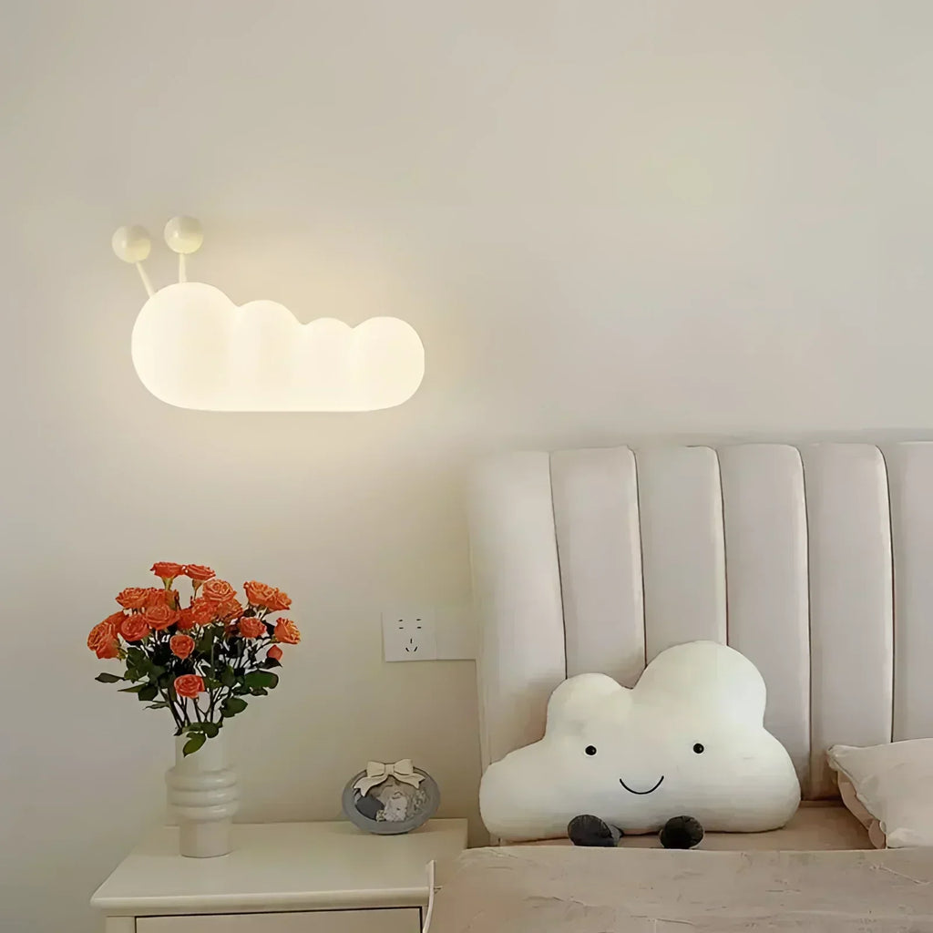 Cirrus Cloud Nursery Wall Light Dimmable LED Decor