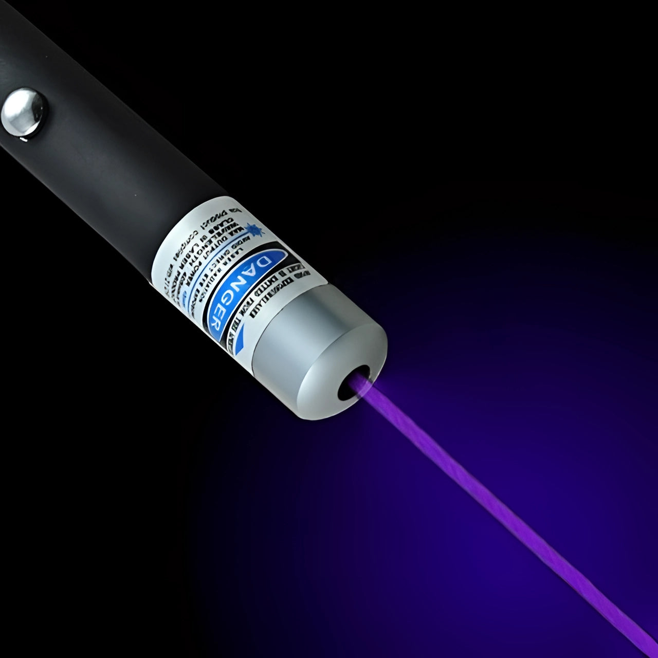 Výkonný vícebarevný laserový ukazovátko s nastavitelným ostřením pro prezentace