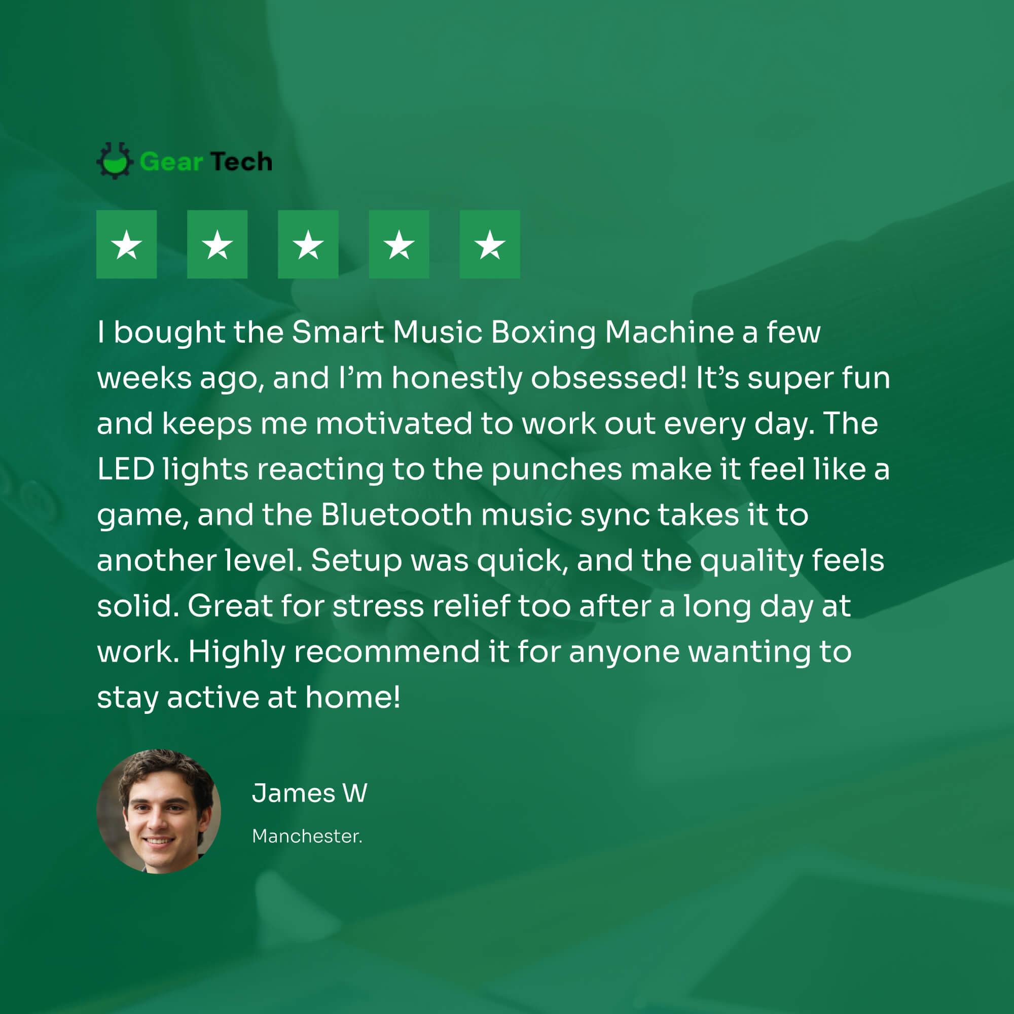 Boxing Rhythm Pad Offering Targeted Feedback For Home Workouts