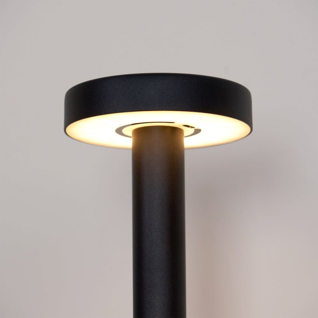 Lámpara de Mesa LED Recargable LumaGlow con Base Magnética y Regulador Táctil
