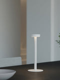 Lámpara de Mesa LED Recargable LumaGlow con Base Magnética y Regulador Táctil