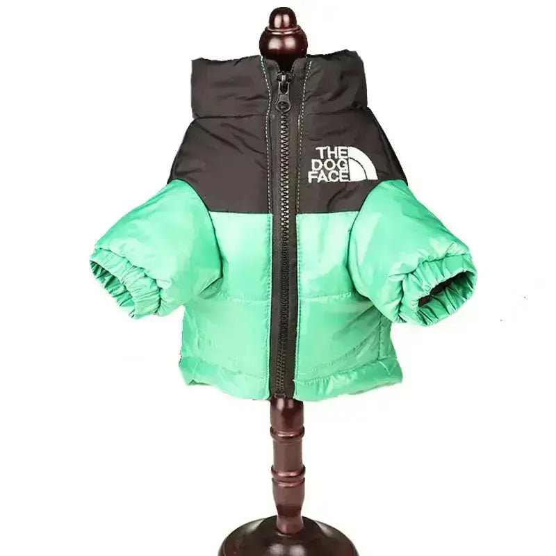 Type A Dog Face Jacket For Dogs In Black Green Pink Orange | Atiets