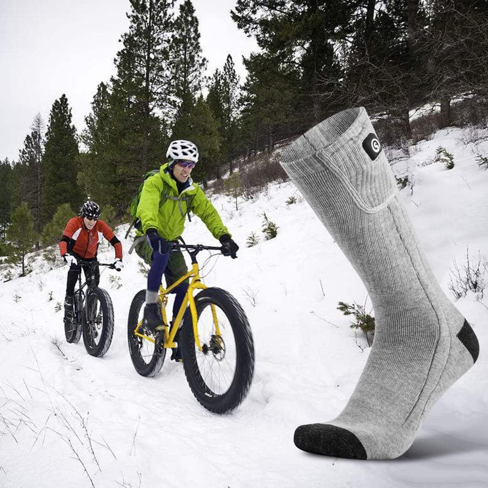 Calcetines recargables con calefacción incorporada para uso en invierno