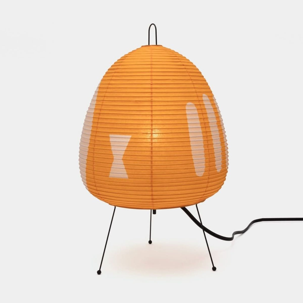 Candeeiro de Mesa NovaLume de Papel de Arroz em Estilo Japonês com Luz Suave Difusa para Quarto