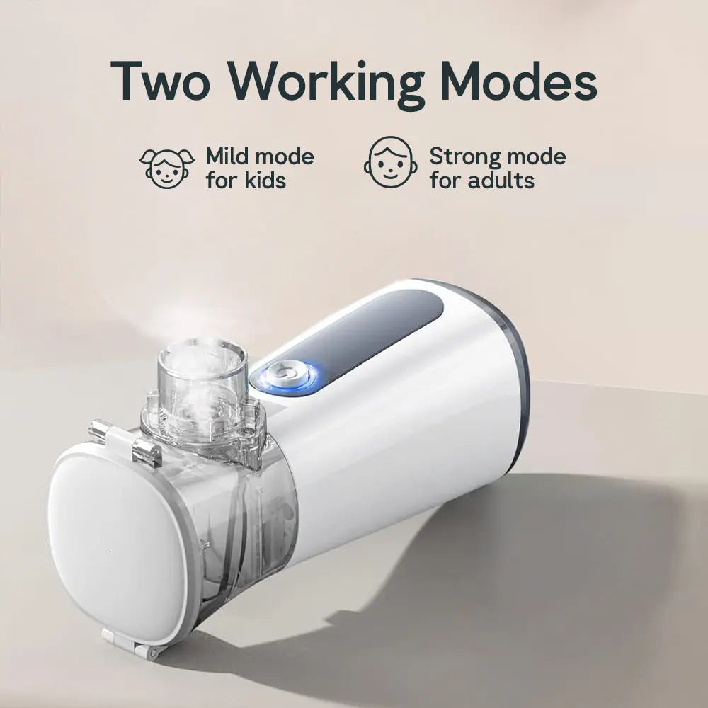 Portable Nebulizer For Cough And Breathing Relief At Home Or Travel