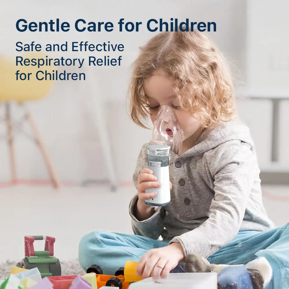 Portable Nebulizer For Cough And Breathing Relief At Home Or Travel