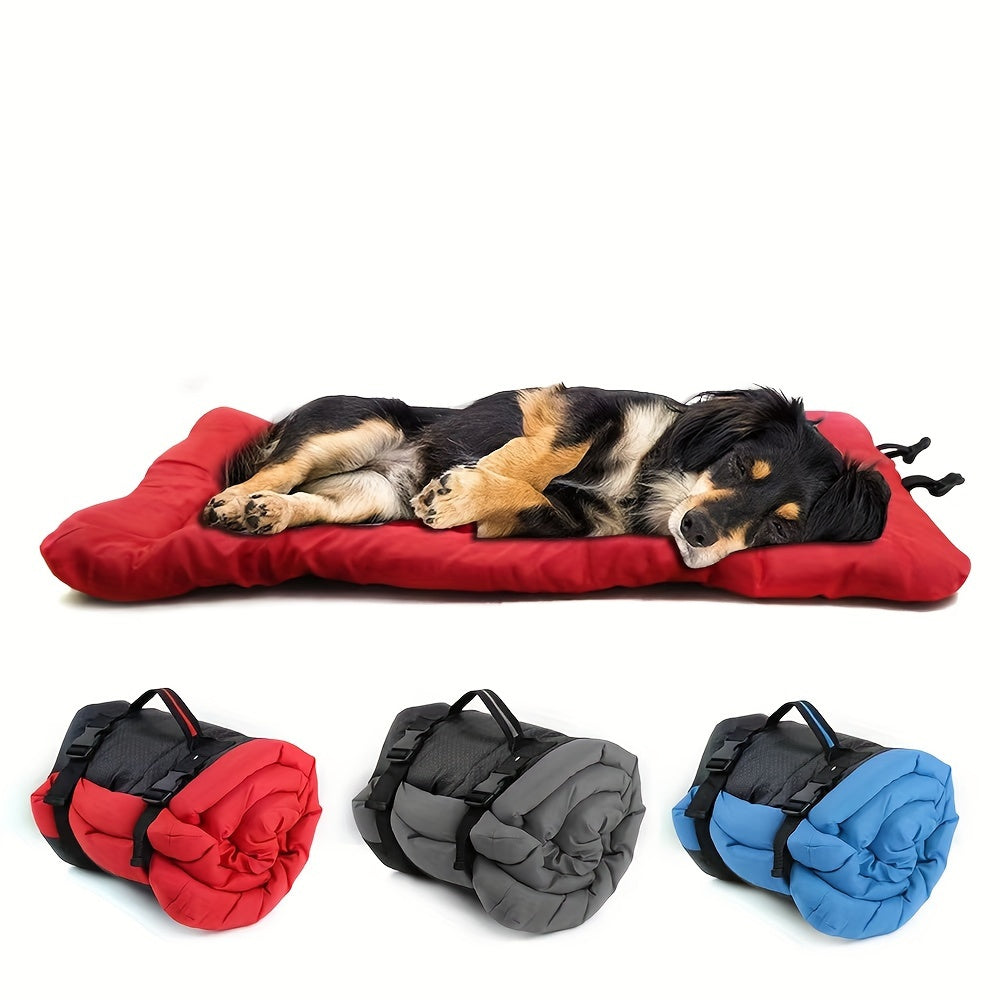 Petventure Foldable Dog Mat for Travel and Hiking, Waterproof, 90x60 Cm