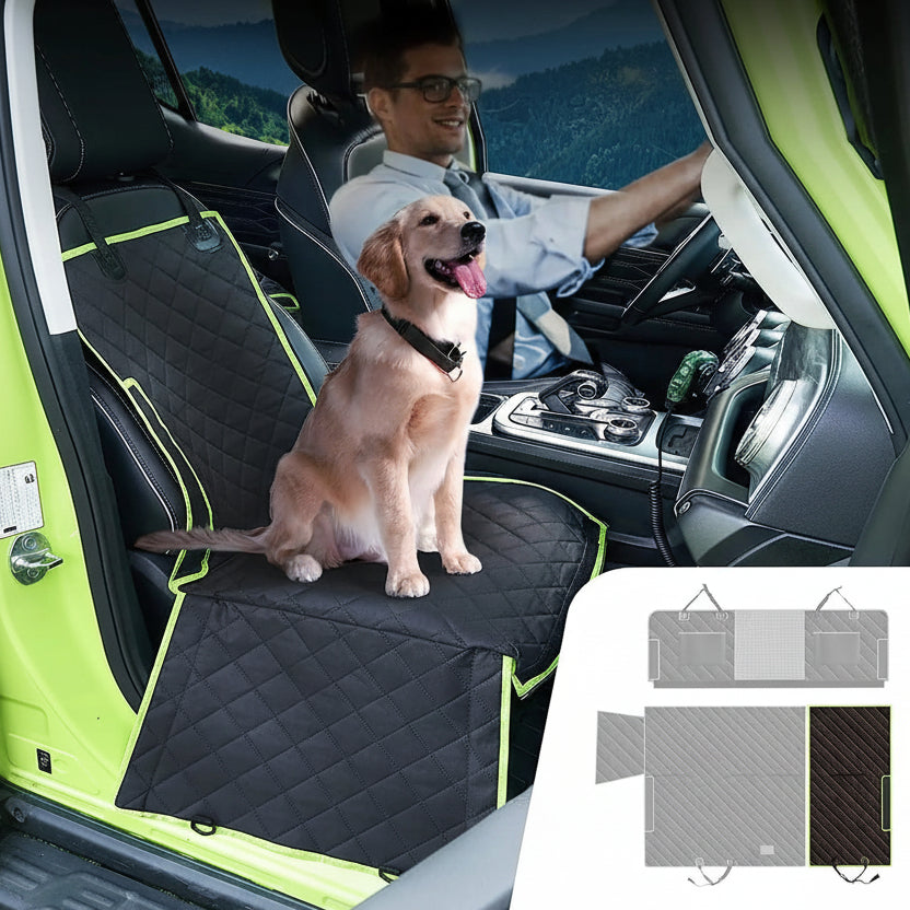 Furride Funda Impermeable 6 en 1 para Asiento de Perro en Coches SUV, Protector para Asiento Trasero