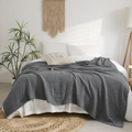 Cloudsoft 4-Layer Cotton Blanket Delivers Year-Round Breathable Comfort