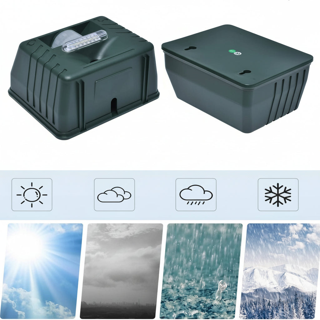 Safe Haven Ultrasonic Bird Deterrent For Yard And Garden