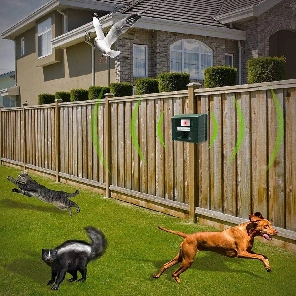 Safe Haven Ultrasonic Bird Deterrent For Yard And Garden