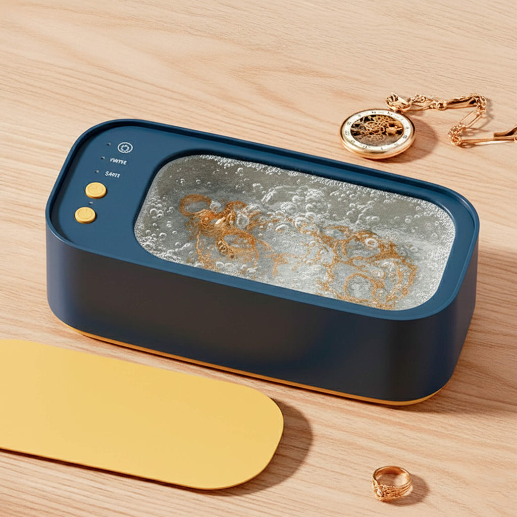 Everyday Ultrasonic Cleaner Designed For Jewelry And Eyewear Timepieces And Dentures