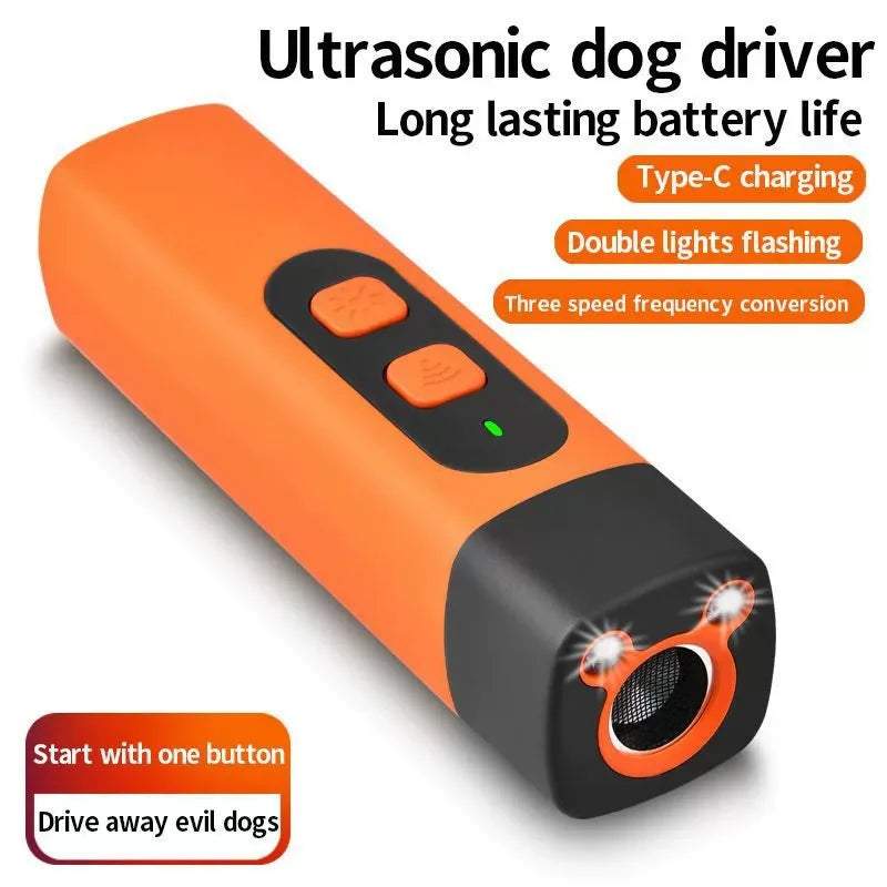 SilentPaws Pro Dobíjecí Ultrazvukový Tréninkový Obušek proti Štěkání